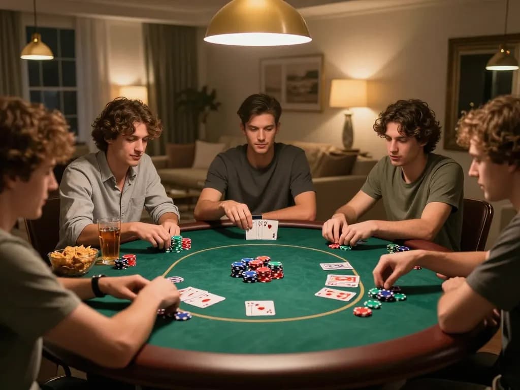 Engage in a thrilling poker session with friends using the open88 link for online gaming.