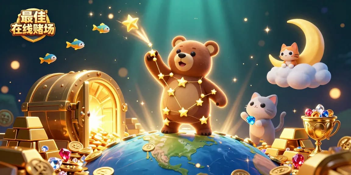 在最佳在线赌场中，星星熊与流星鱼带来令人兴奋的博彩体验，捕捉财富和欢乐。