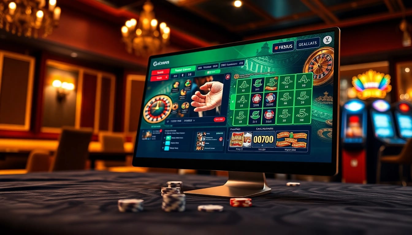 Découvrez le luxe et l'excitation dans un casino fiable en ligne avec des jeux captivants et des visuels vibrants.