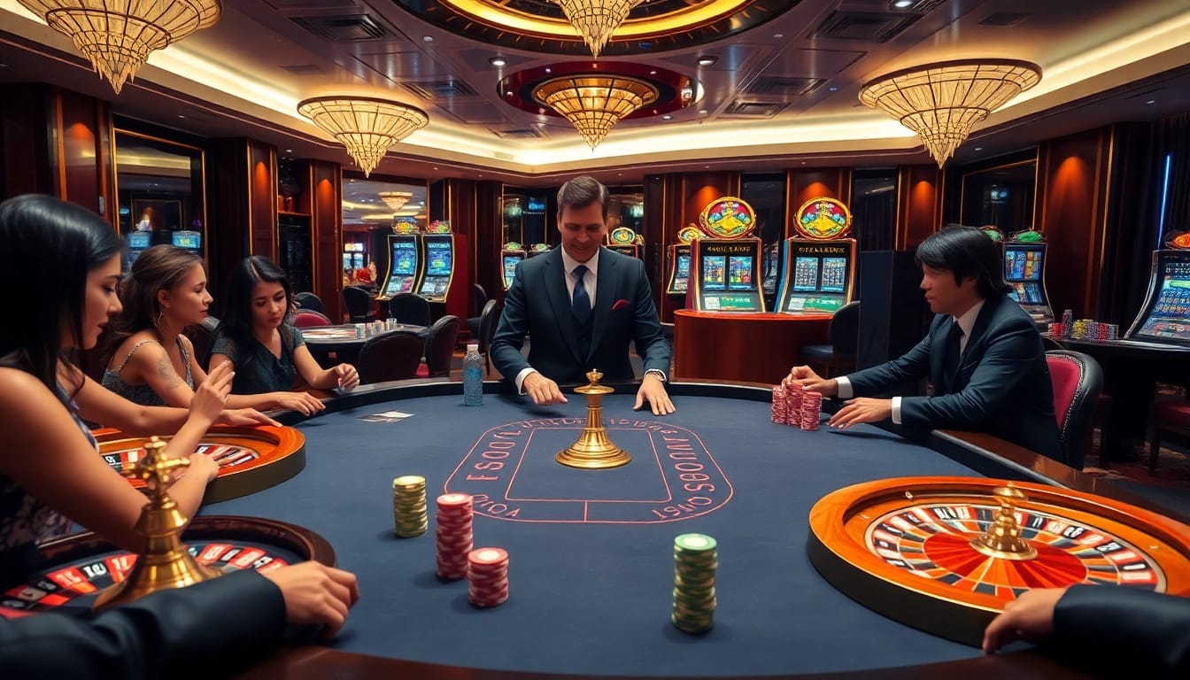Profitez d'un gameplay captivant dans un casino fiable en ligne avec des expériences de poker et de roulette engageantes.