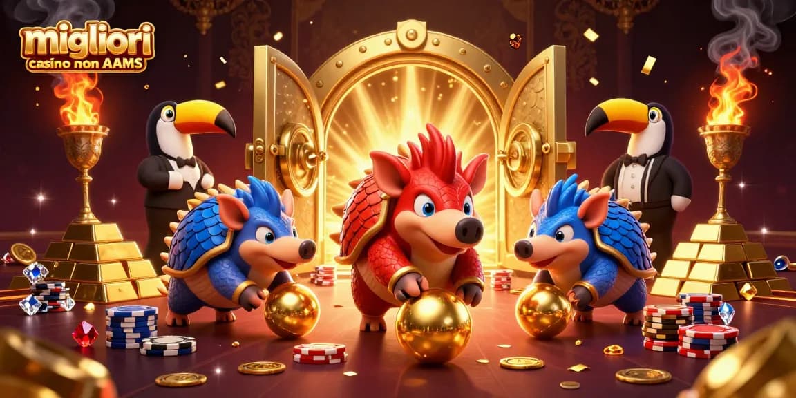 I migliori casino non AAMS offrono emozionanti partite con pangolini rivali e tesori dorati.