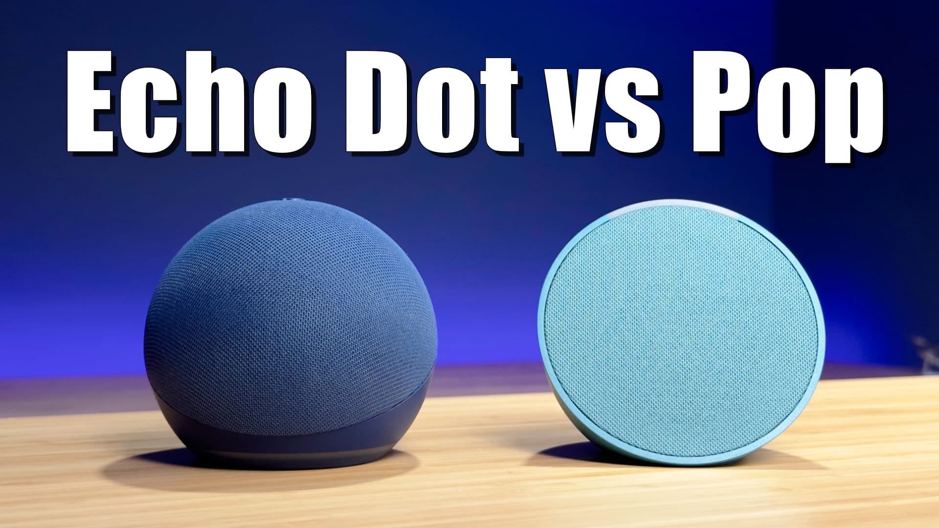 echo dot vs echo pop
