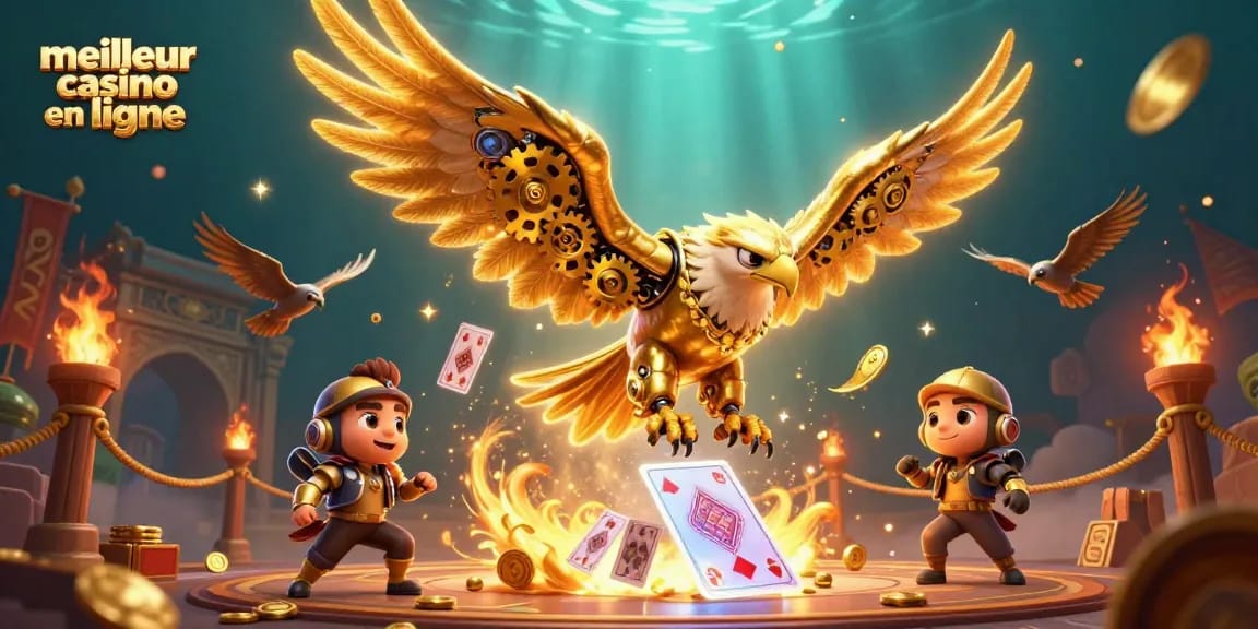 Découvrez le meilleur casino en ligne avec une illustration 3D captivante.