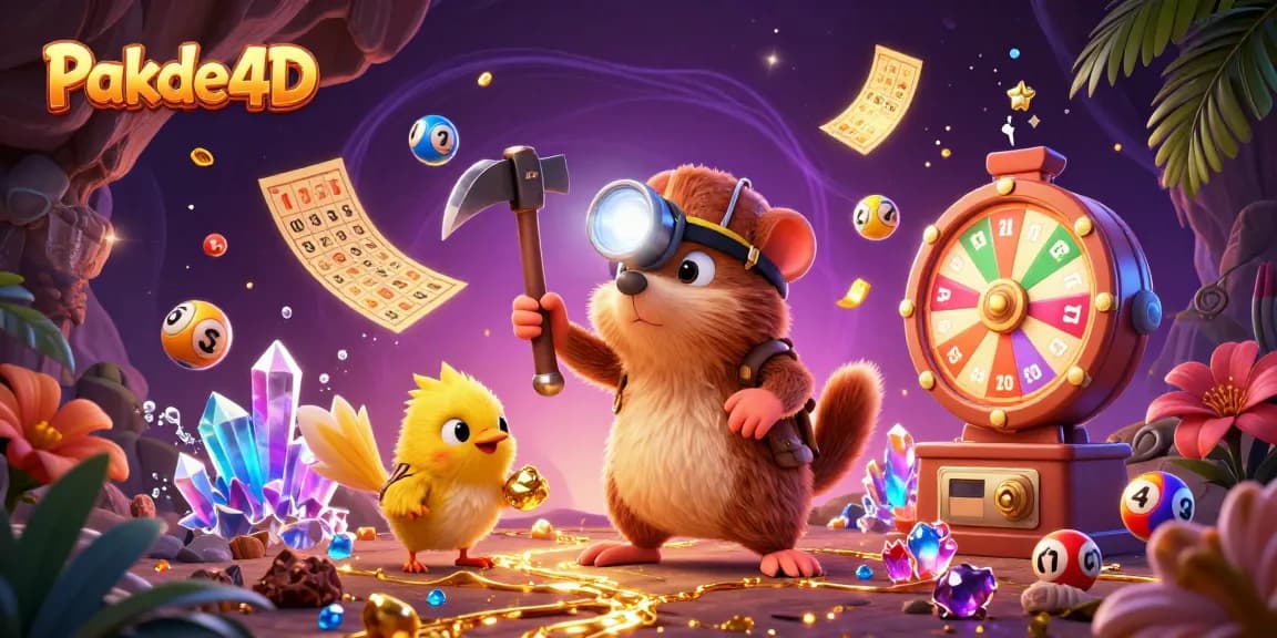 Experience exciting wins with Pakde4D in a vibrant lottery scene filled with action.