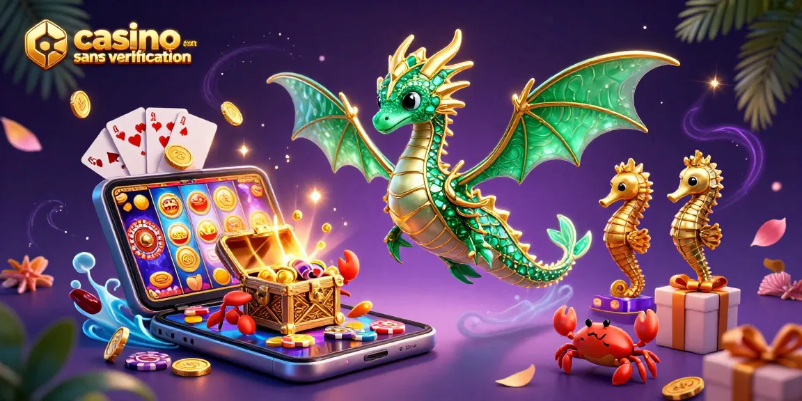 Jouez à des jeux excitants sur un casino en ligne sans vérification avec des dragons en or et des trésors