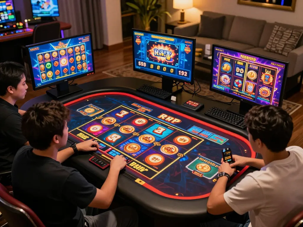 Experience the excitement of situs slot gacor with winning spins at a lively online casino.