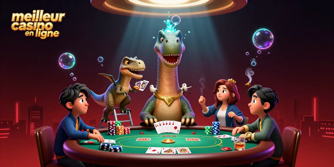 Jouer au meilleur casino en ligne avec des cartes et un brontosaurus fascinant