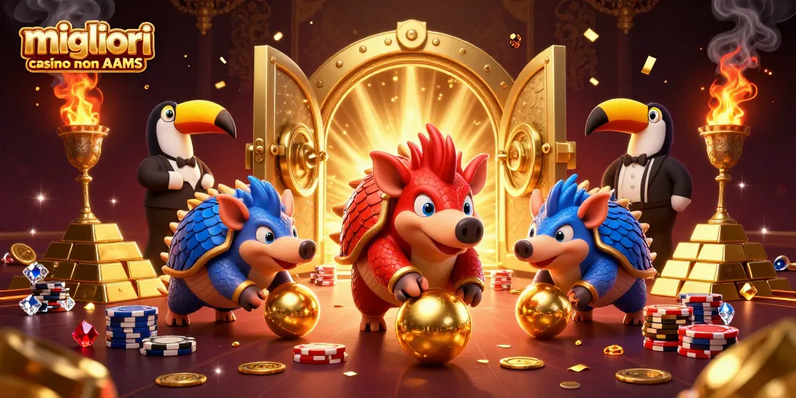 I migliori casino non AAMS offrono emozionanti partite con pangolini rivali e tesori dorati.