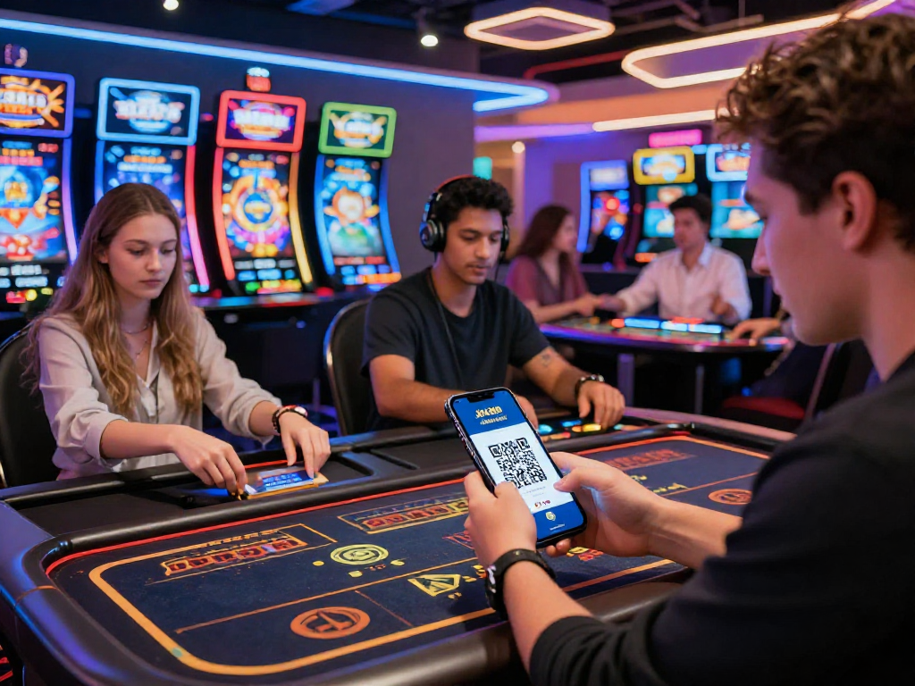 Sòng bạc Jin88 - trải nghiệm chơi game trực tuyến với không khí sôi động, người chơi tương tác với dealer trực tiếp.