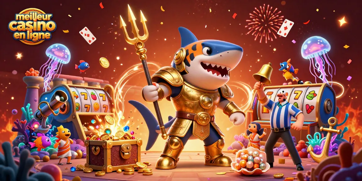 Gagnez en découvrant le meilleur casino en ligne avec un requin tigre et une explosion de trésor