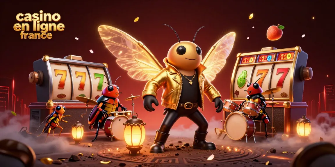 Extraire des gains au casino en ligne France avec une scène vibrante de rockstars et de machines à sous