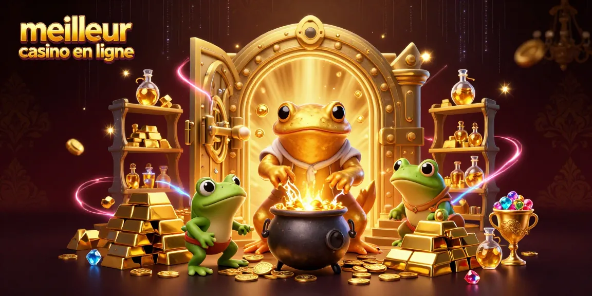 Jouer au meilleur casino en ligne avec une illustration captivante des personnages des alchimistes et des trésors