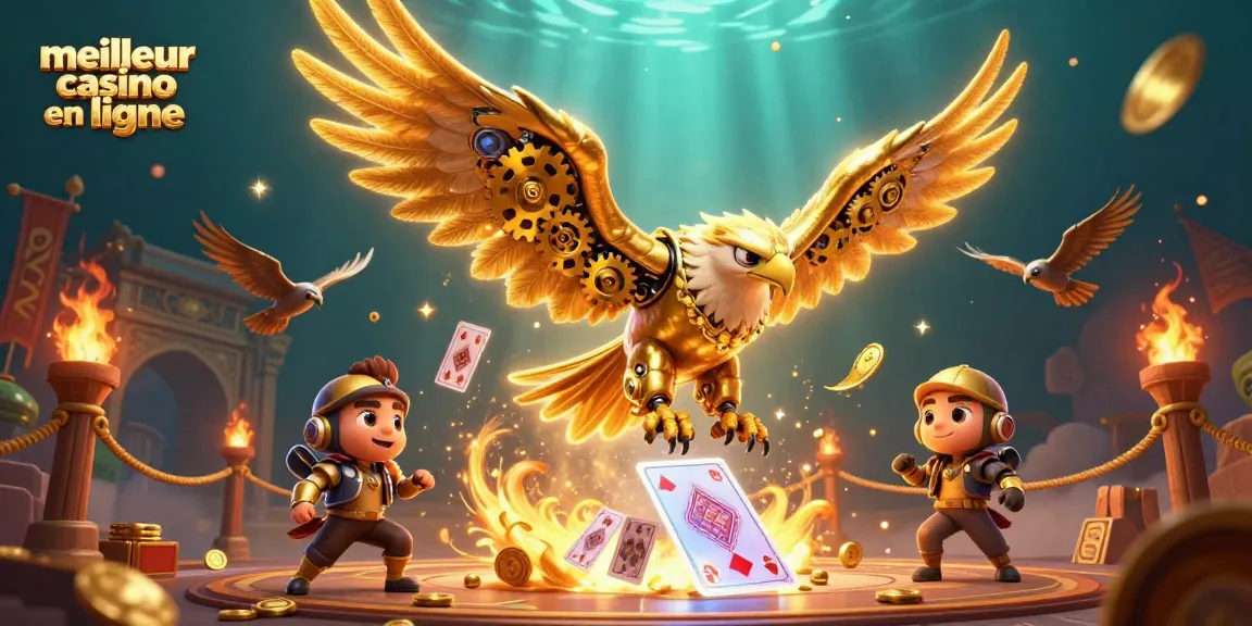 Découvrez le meilleur casino en ligne avec une illustration 3D captivante.