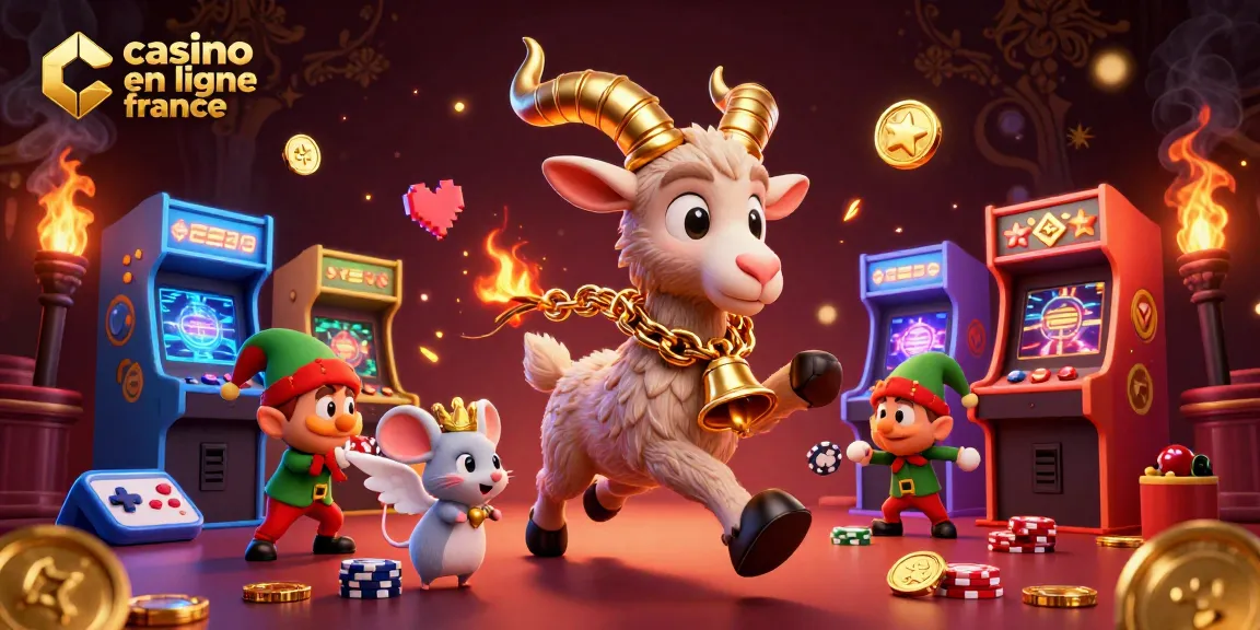 Découvrez le casino en ligne en France avec un Krampus 3D dirigeant un univers festif et chaotique, rempli de jeux et d'elfes.