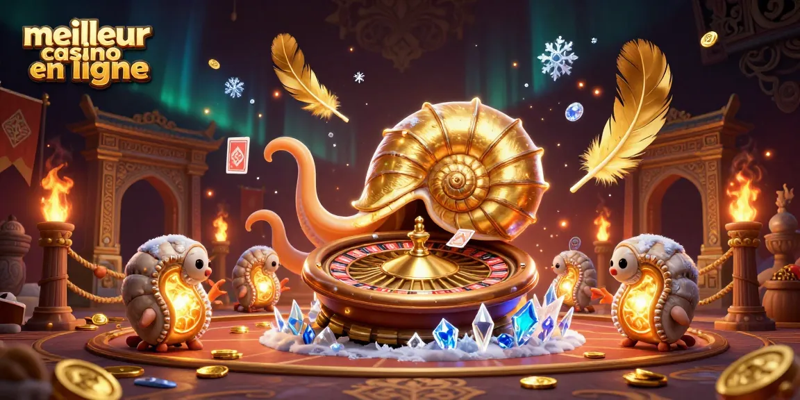 Gagnez en jouant au meilleur casino en ligne avec une illustration 3D vibrante de la roulette.