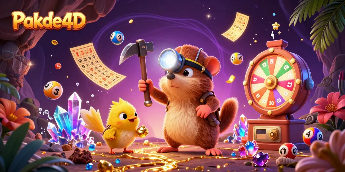 Experience exciting wins with Pakde4D in a vibrant lottery scene filled with action.