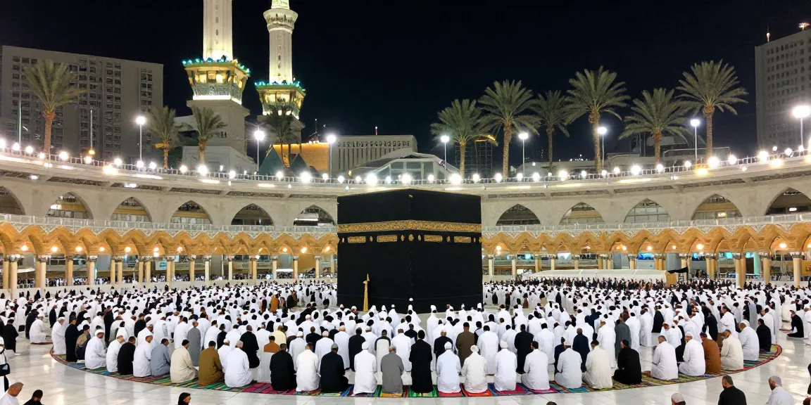 Experience the umroh full ramadhan journey at Masjid al-Haram, a spiritual destination for your pilgrimage.