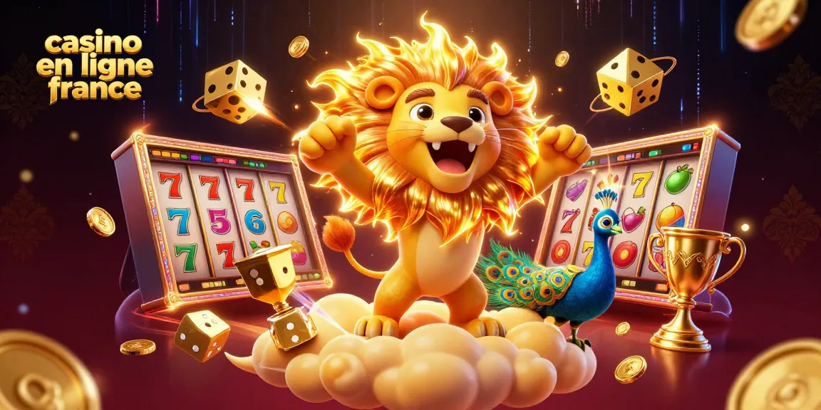 Explorez avec passion le monde du casino en ligne France à travers une illustration captivante et dynamique.