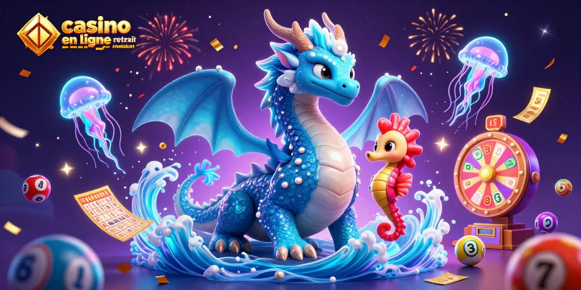 Découvrez l'illustration détaillée d'un casino en ligne retrait immédiat avec des dragons et des anges du jeu.
