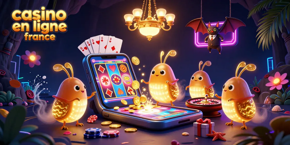 Découvrez le casino en ligne France animé par des vers luisants et un dealer chauve-souris.