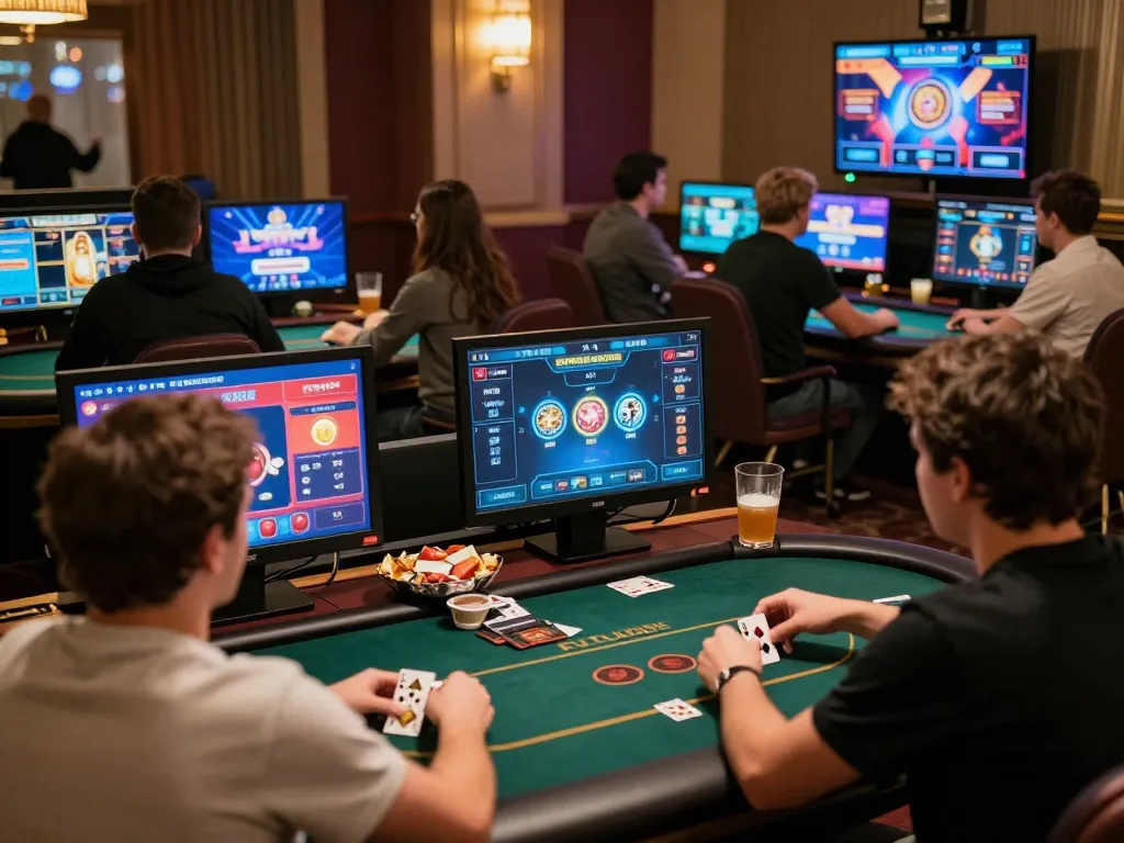 Engaging gameplay on slot server thailand gacor with vibrant user interfaces and excited players