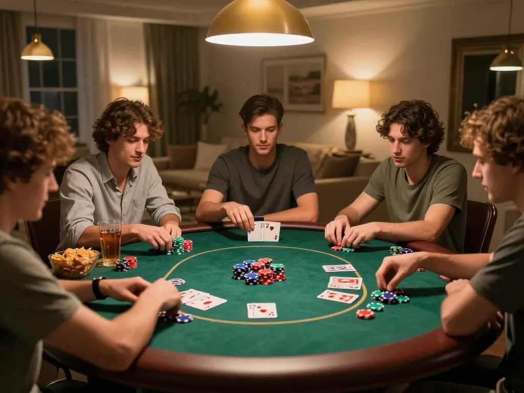 Engage in a thrilling poker session with friends using the open88 link for online gaming.