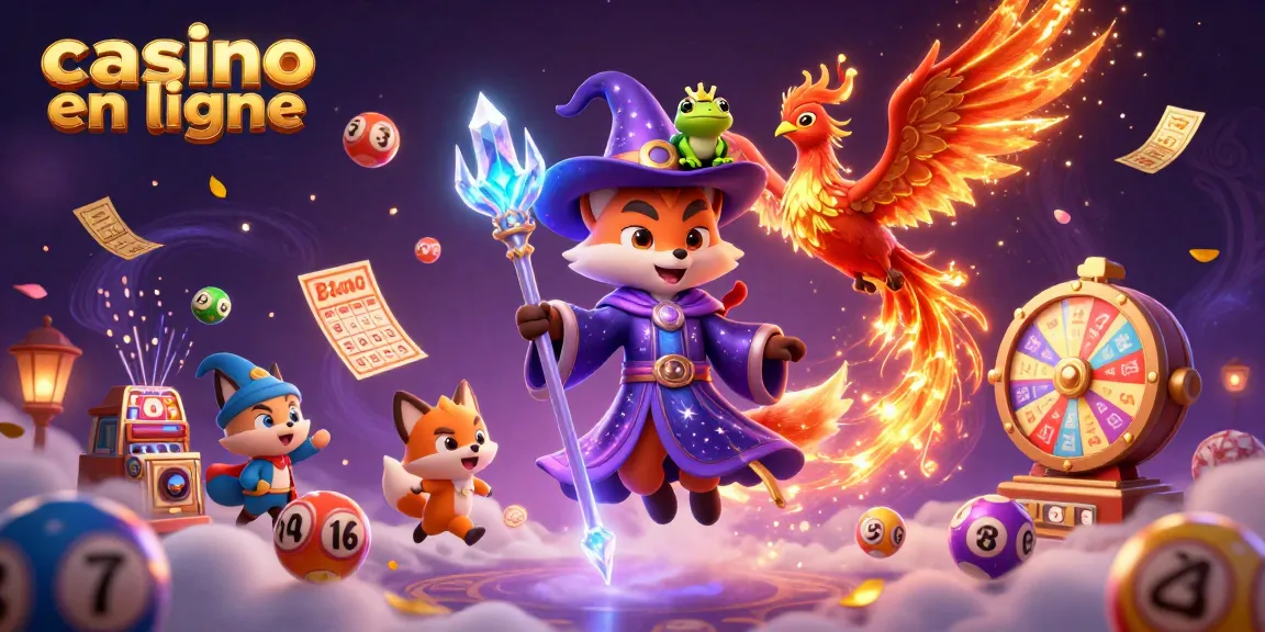 Jouez dans un casino en ligne captivant avec des jeux dynamiques et magiques.
