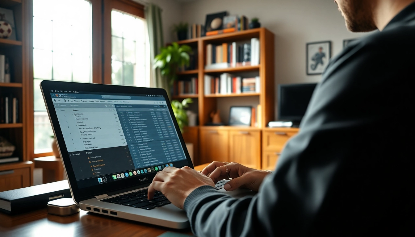 Evaluate options from the best sportsbooks Brazil while analyzing betting odds in a home office.