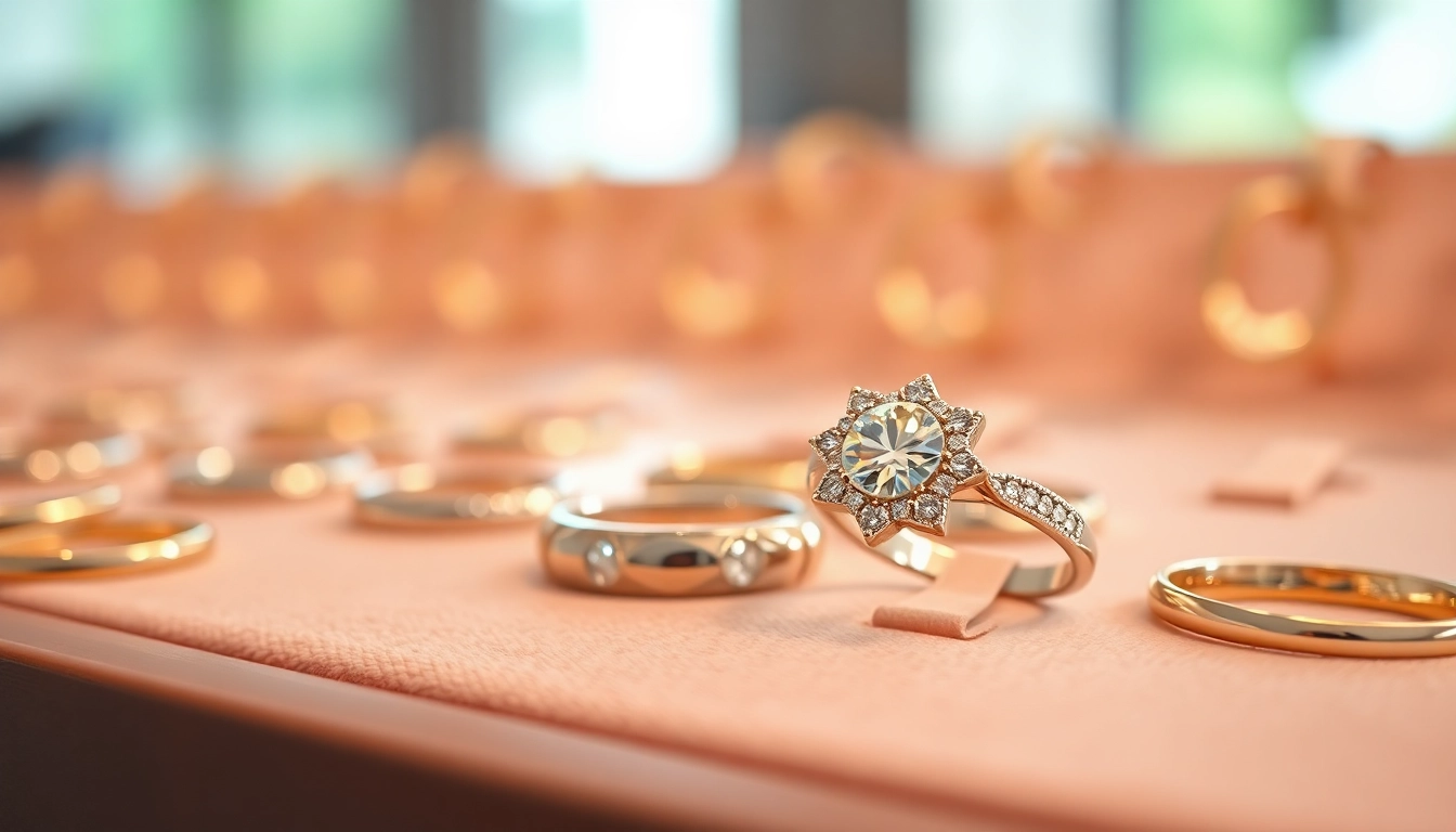 Showcasing promise rings highlighting unique designs and elegant details.