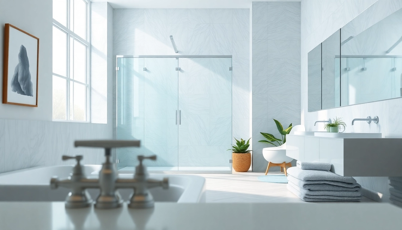 Enhance your bathroom aesthetic with stylish semi-frameless shower screens that combine elegance and functionality.