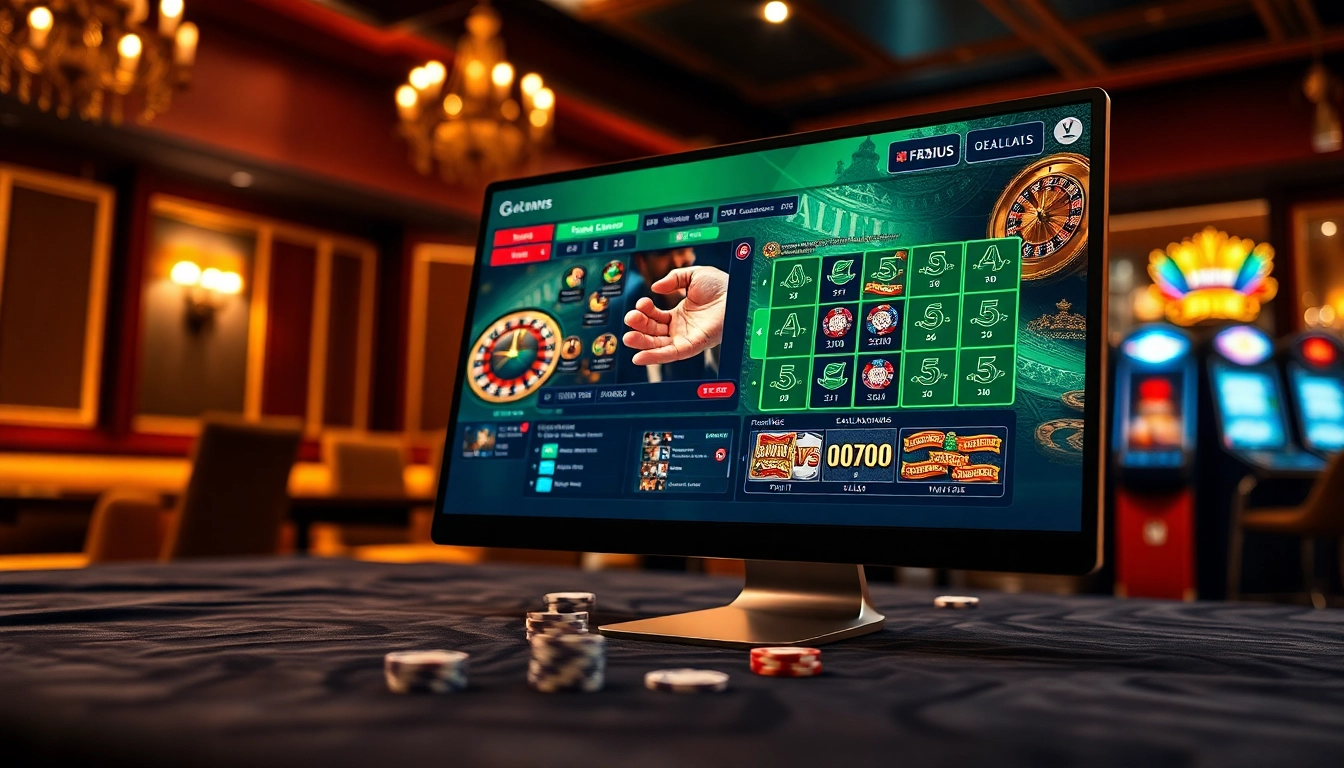 Découvrez le luxe et l'excitation dans un casino fiable en ligne avec des jeux captivants et des visuels vibrants.