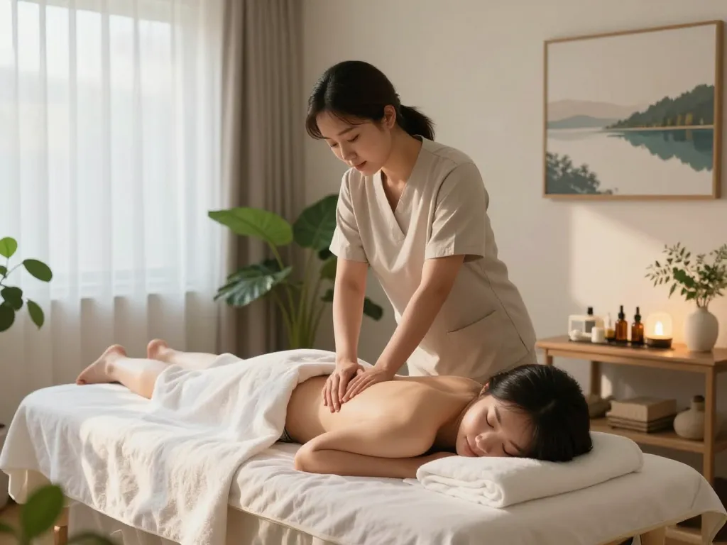 편안한 마사지 치료를 받는 고요한 가정 환경에서의 전문 강남출장안마 서비스.