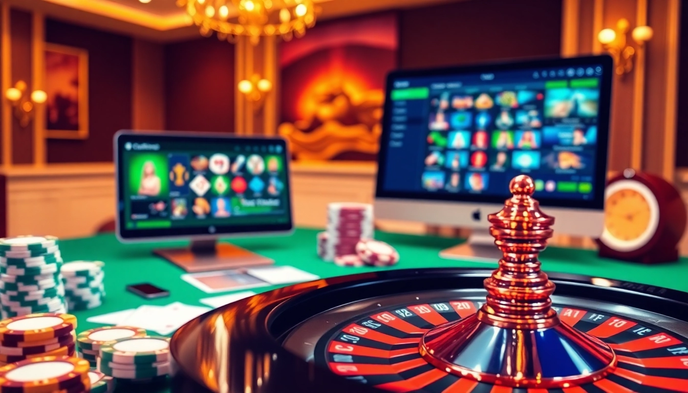Vivez l'excitation dans un casino fiable en ligne avec des jetons de poker et l'excitation de la roulette.