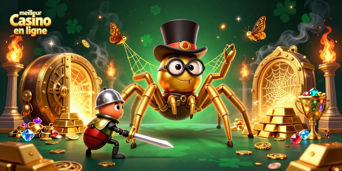 Découvrez les richesses du meilleur casino en ligne avec cette scène féérique de jeux d'argent.