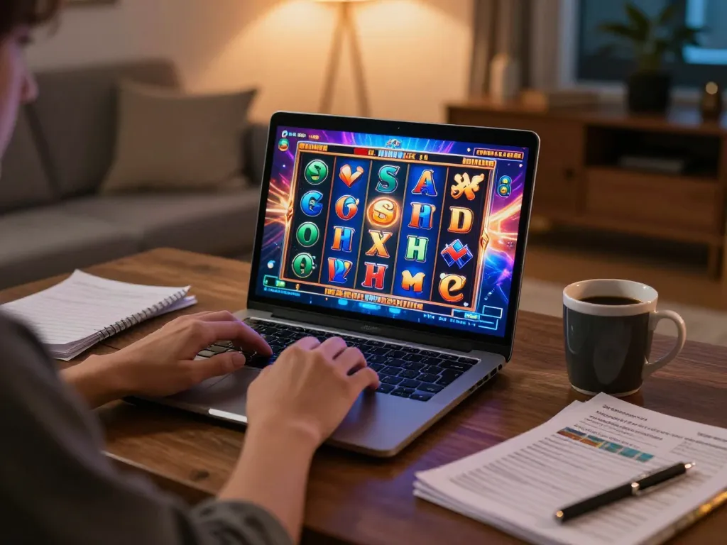 Engaging online gameplay experience with MAU777 login on laptop screen while strategizing wins.