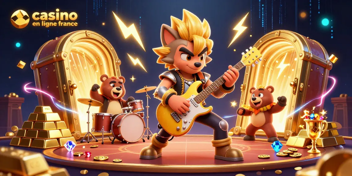 Actionner les jeux de casino en ligne France avec des trésors éclatants et des personnages animés.