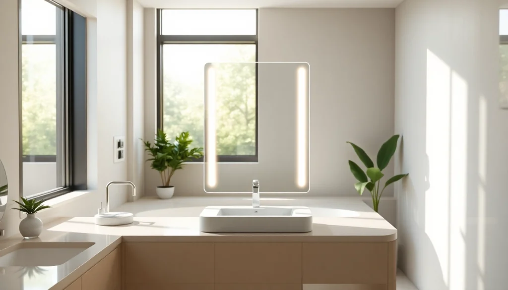 Transformez votre salle de bain avec le miroir LED Sirhona France, alliant style et fonctionnalité.