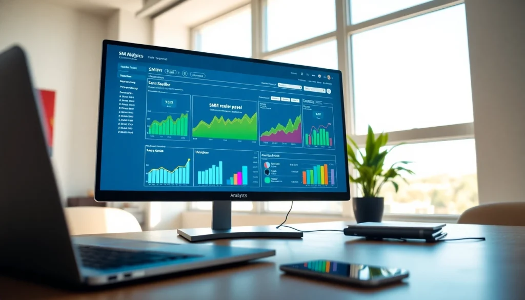 Analyze growth metrics using an engaging smm reseller panel dashboard