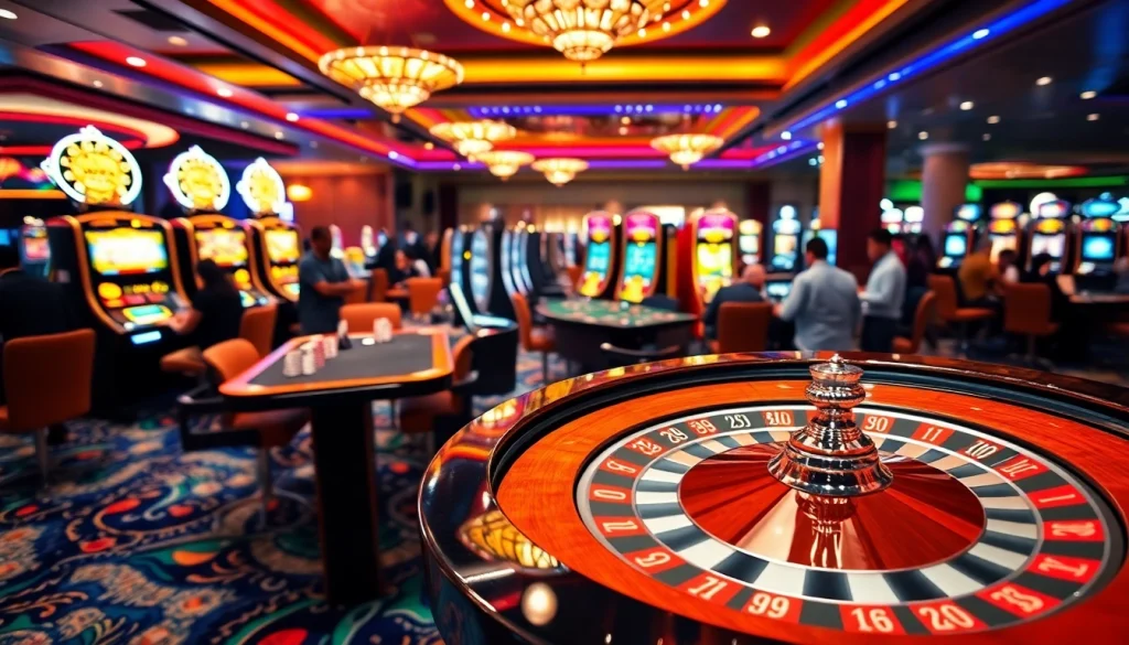 Experience the thrill of gambling at https://jun88buzz.info/, featuring vibrant tables and roulette action.