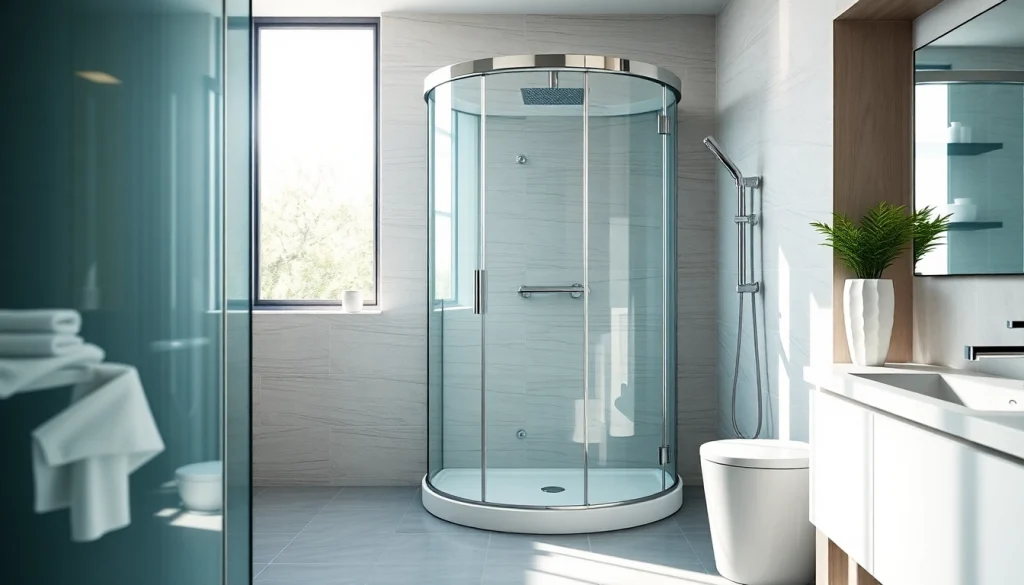 Admire the sleek cabine de douche italienne designed for modern bathrooms with elegant finishes.