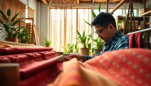 Verbeter duurzame kwaliteit door de handmatige creatie van hoogwaardige stoffen.