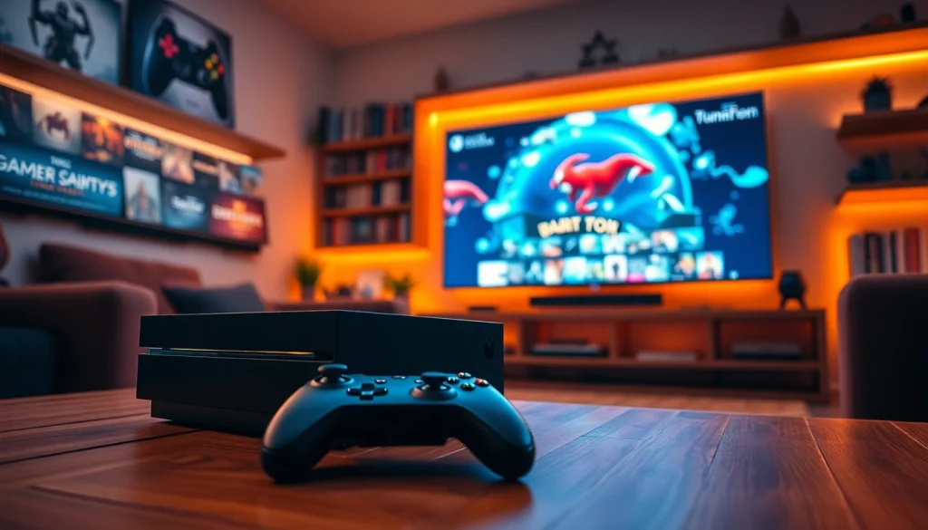 Engaging Xbox Series X game reviews setup highlighting a console and controller for gamers.