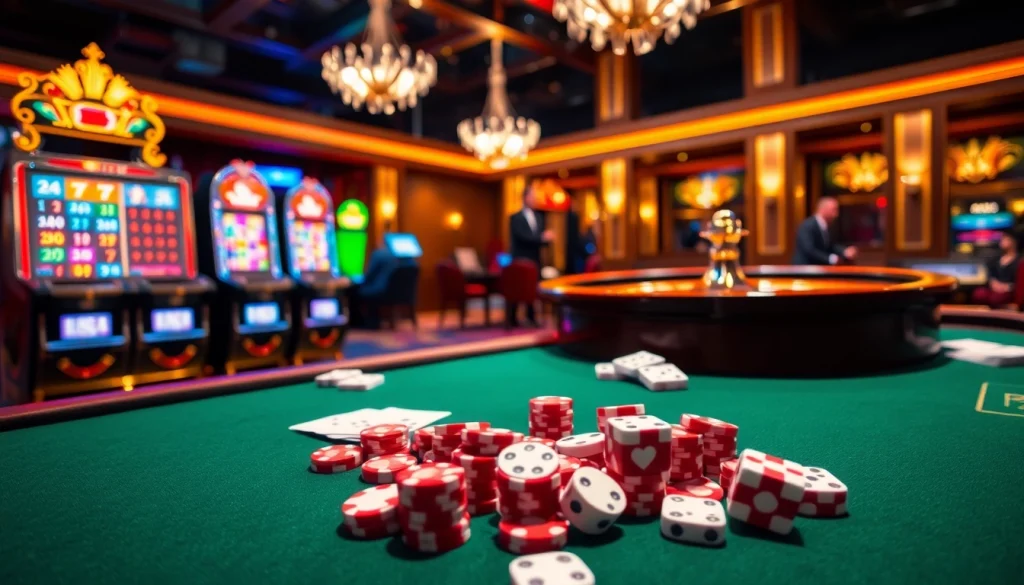 Découvrez l'excitation des casinos en ligne français avec des machines à sous vibrantes et des roues de roulette.