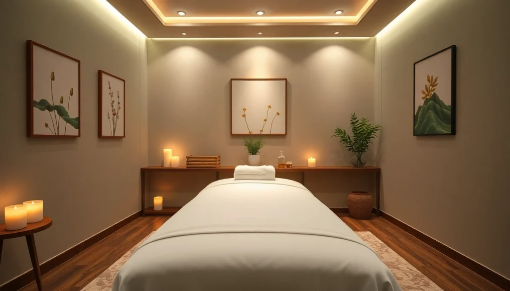 편안한 분위기와 매력적인 장식으로 꾸며진 파주 마사지 치료실
