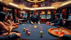 Profitez d'un gameplay captivant dans un casino fiable en ligne avec des expériences de poker et de roulette engageantes.