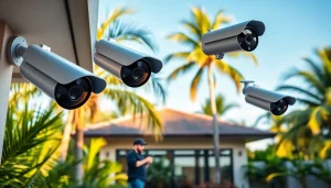 Cámaras de seguridad en Guanacaste que mejoran la protección del hogar con instalación profesional en un entorno tropical.